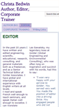 Mobile Screenshot of christabedwin.com